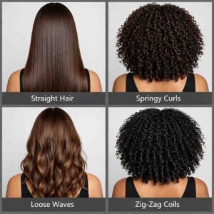 Read more about the article How to Find Your Hair Type in India: Complete Hair Type Chart Guide (1A–4C)